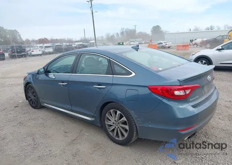 2016 Hyundai Sonata Sport из США, поврежденный, VIN 5NPE34AF8GH322597
